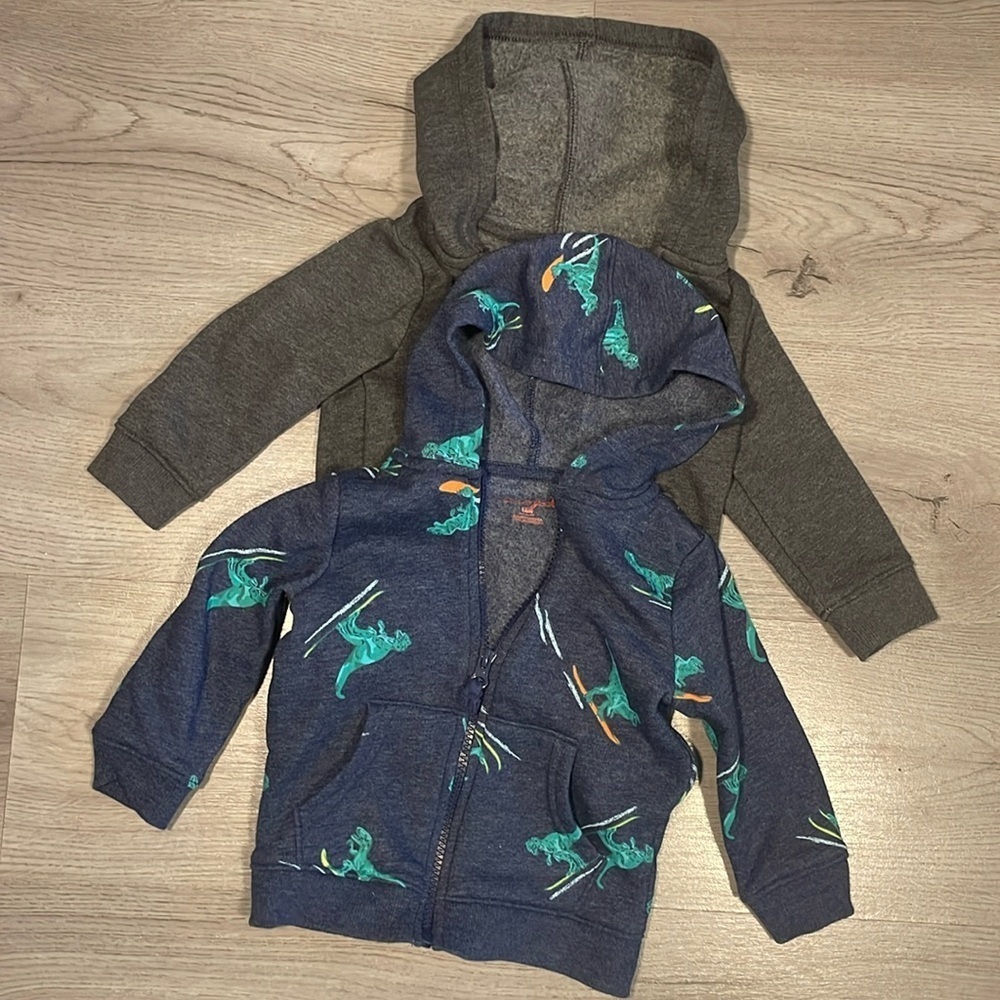 18mth Cat & Jack hoodie bundle